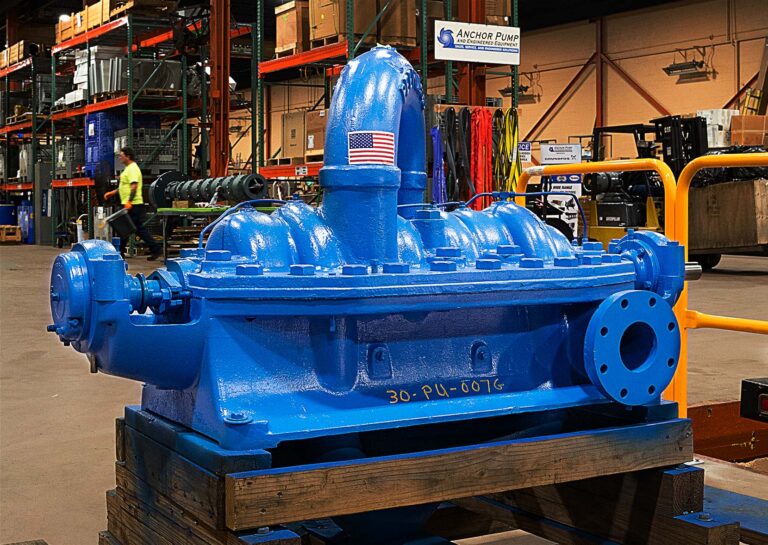 Fully repaired and assembled multi-stage centrifugal horizontal pump